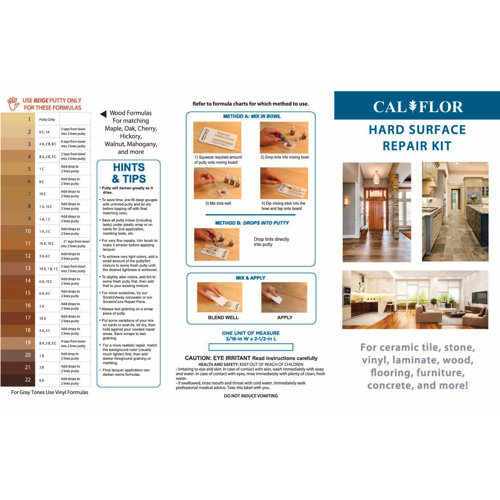 CalFlor Hard Surface Repair Kit Wayfair